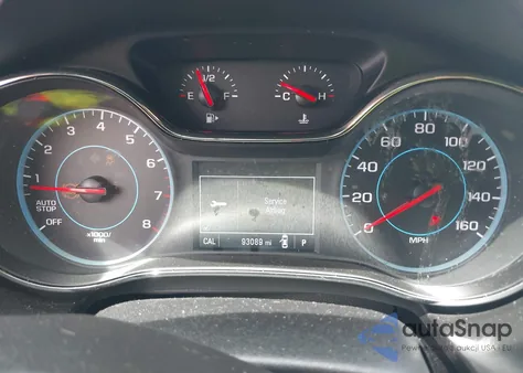 2017 Chevrolet Cruze Lt Auto из США, поврежденный, VIN 1G1BE5SM7H7160847